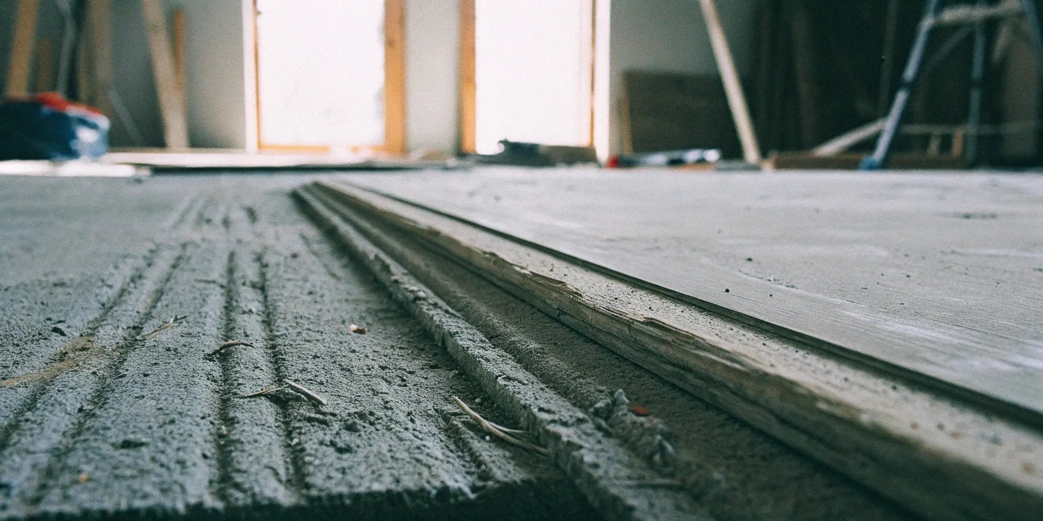 The disadvantages of fiber cement board shown during a difficult and heavy installation process.