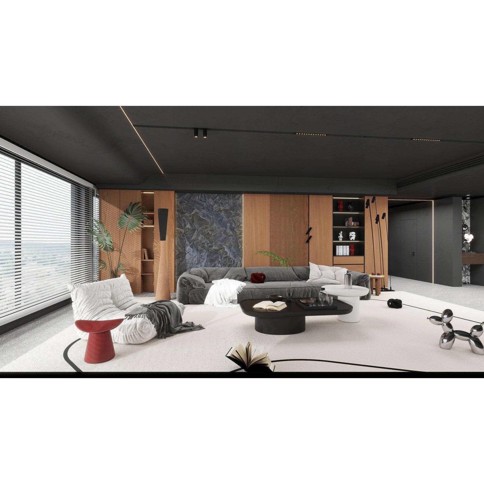 Natural Veneered Wall Panel Elm Bronze Cathedral Grain