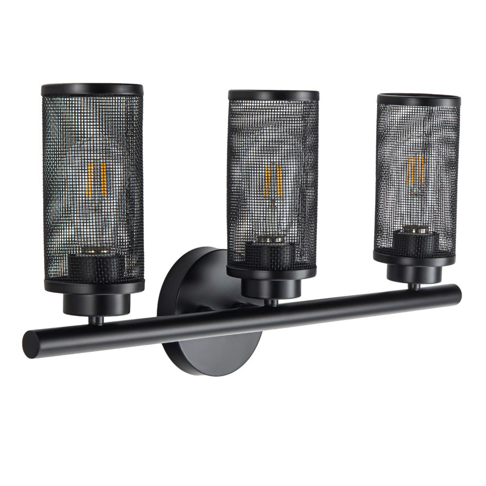 Whisper Black Vanity Light β Sleek & Modern Wall Fixture