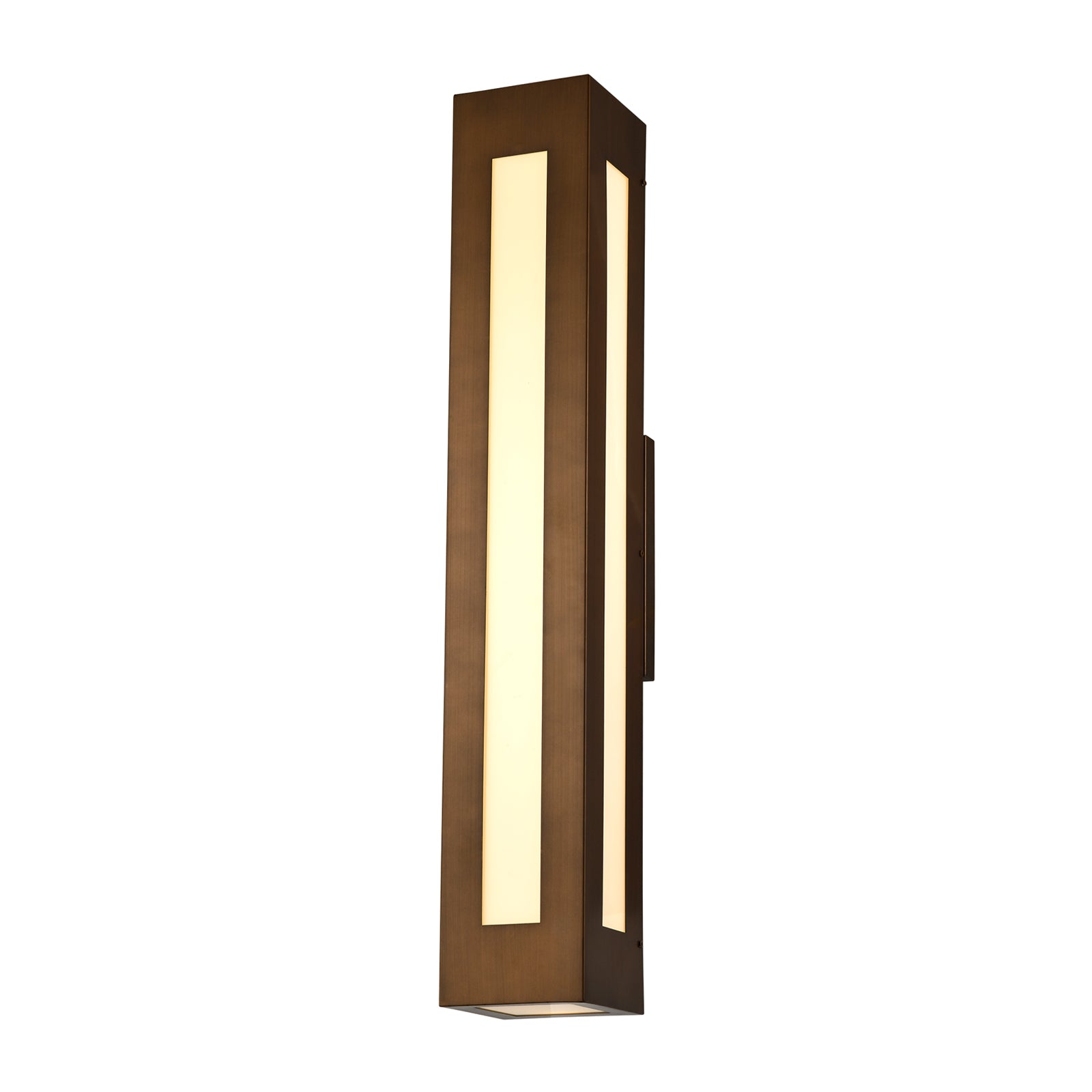 Lumiere Bronze Led Outdoor Wall Scones