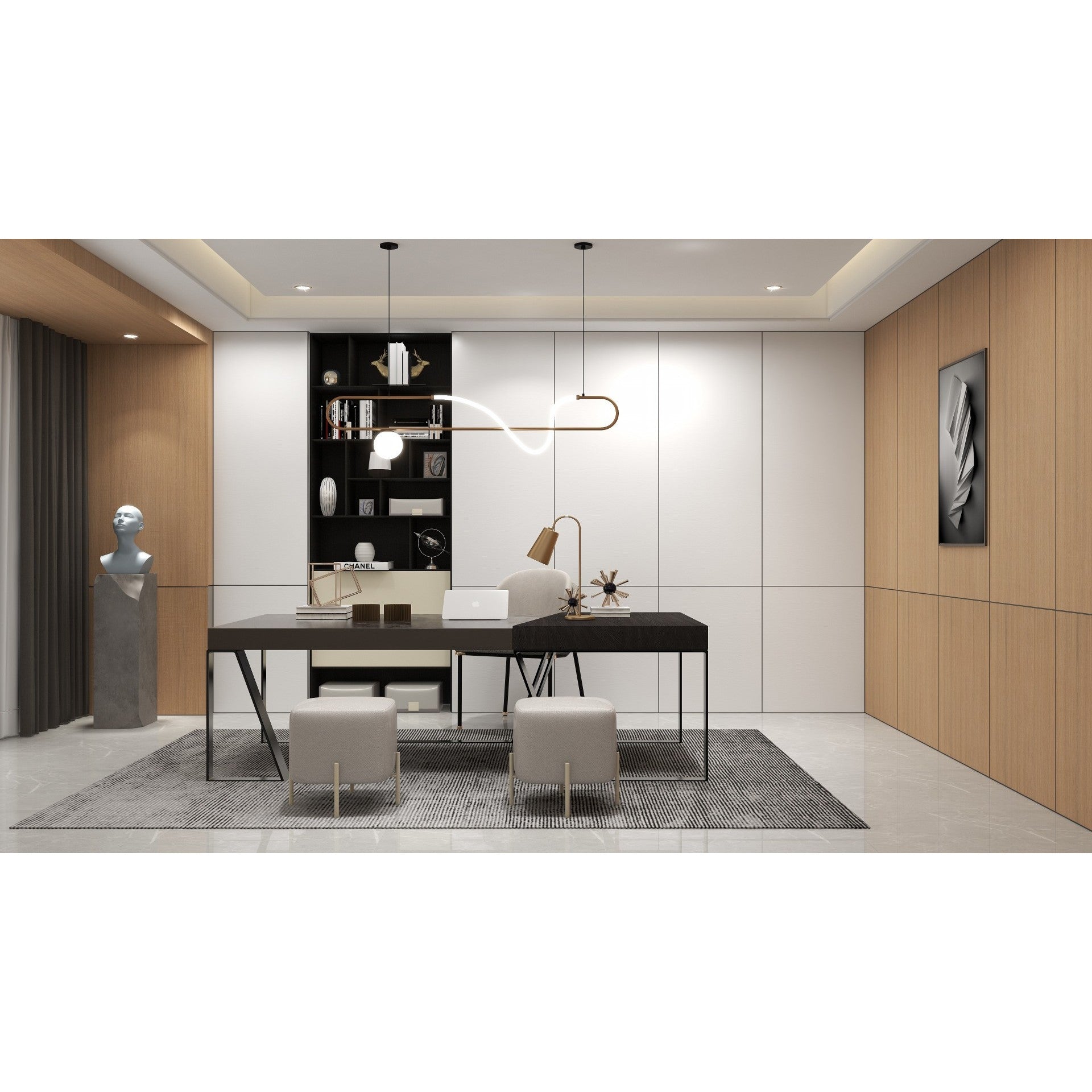 Natural Veneered Wall Panel