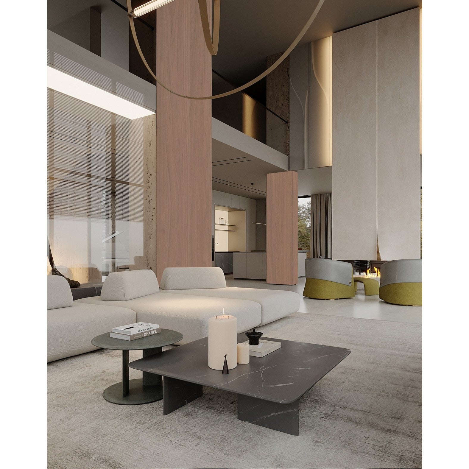 Natural Veneered Wall Panel 2