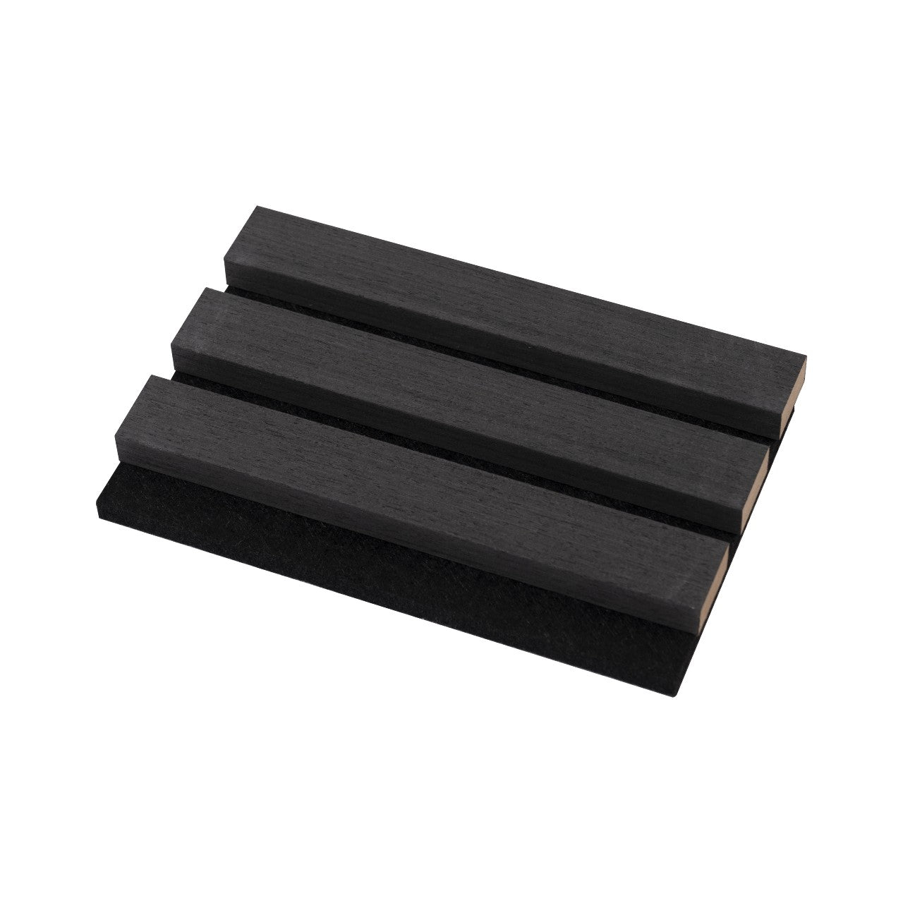 Luxury Acoustic Wall Panel, Dark Ebony