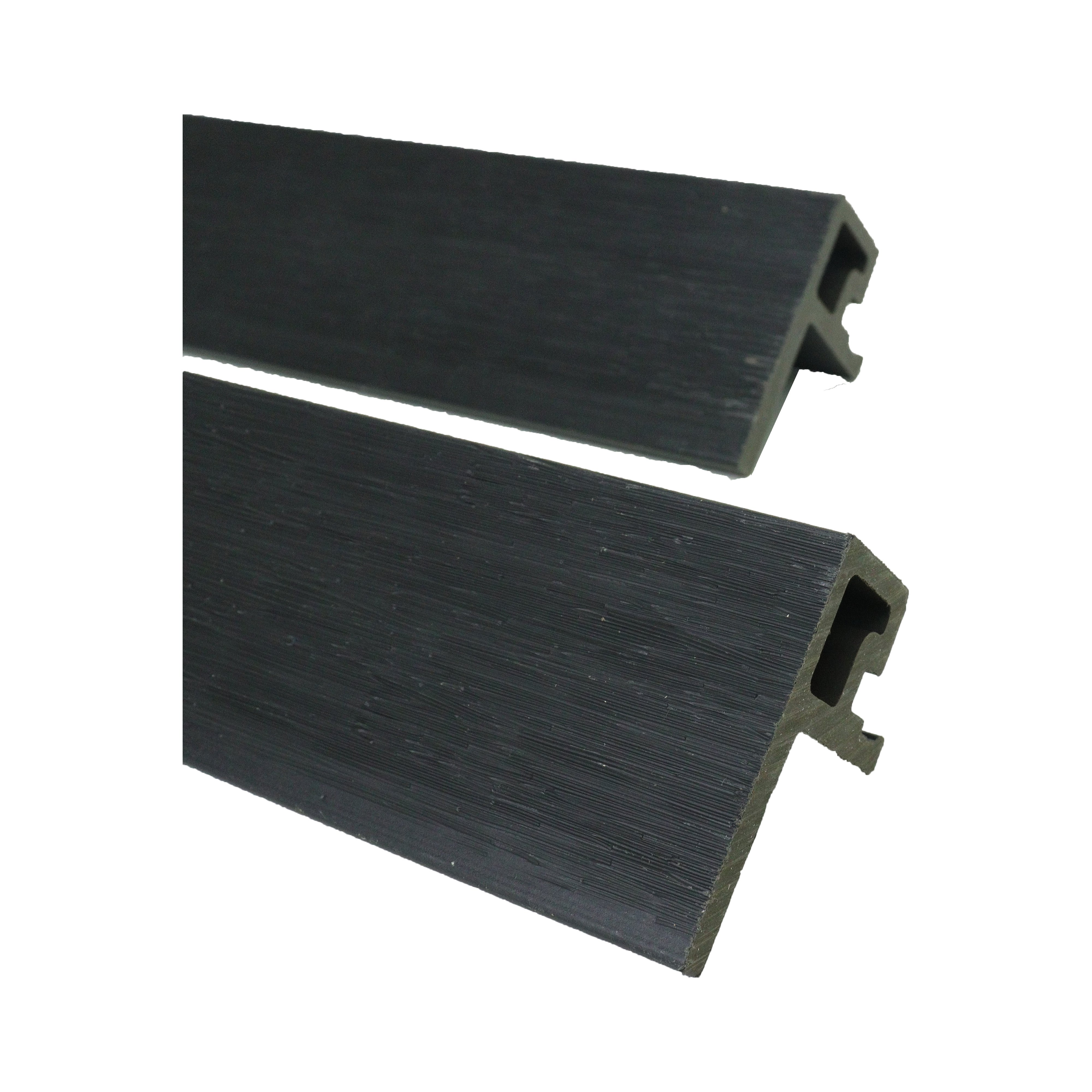 Fluted Panel Black Edge Trim