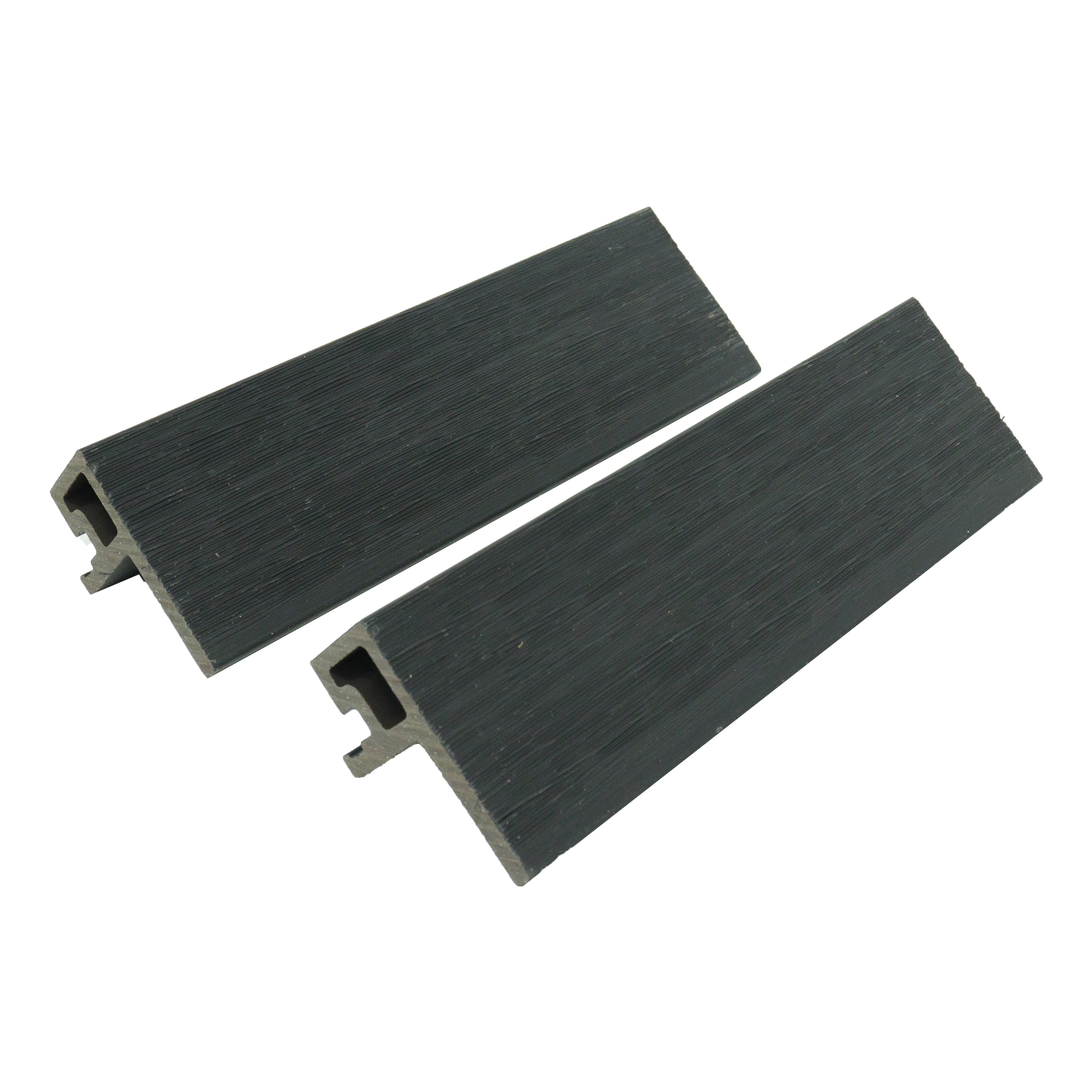 Fluted Panel Black Edge Trim