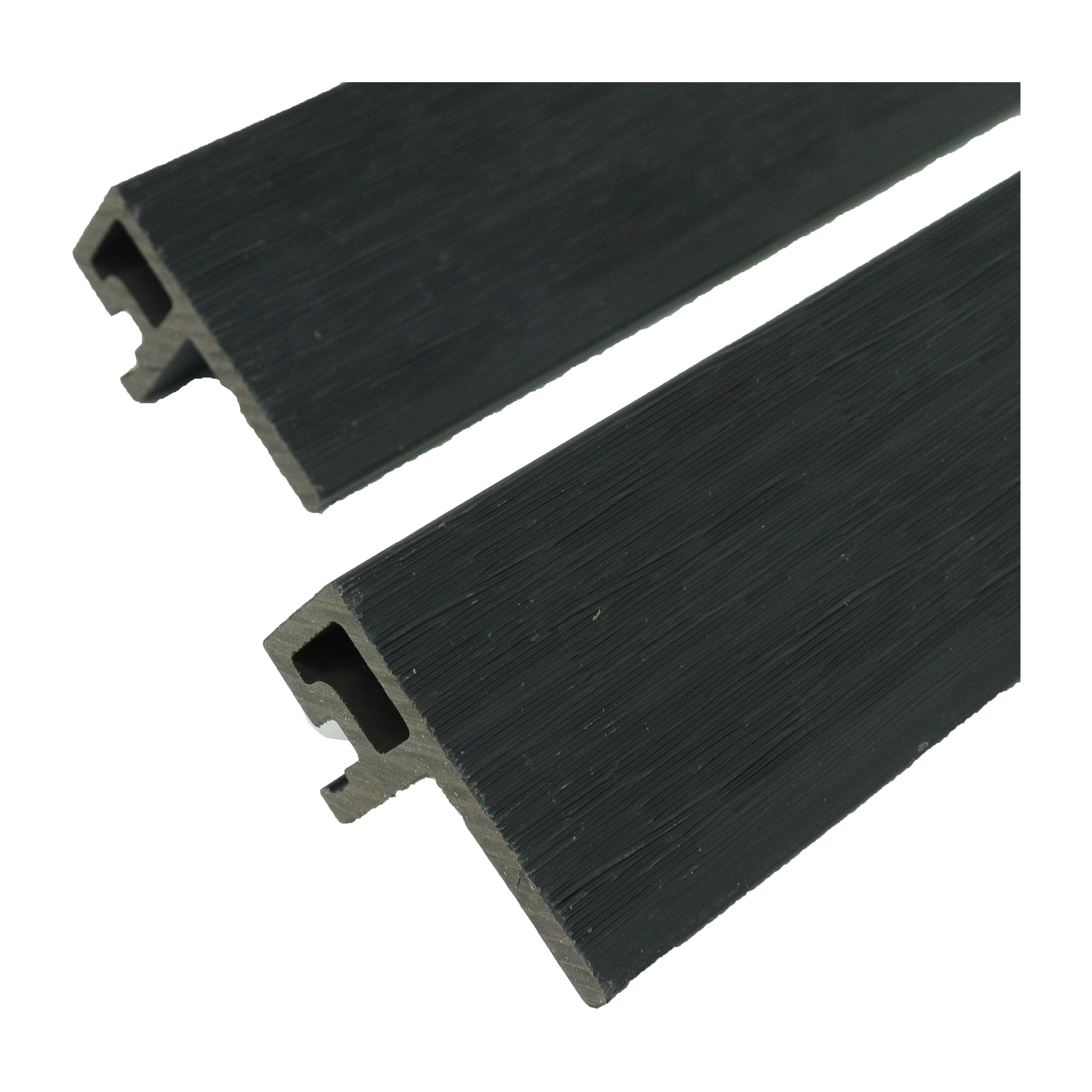 Fluted Panel Black Edge Trim