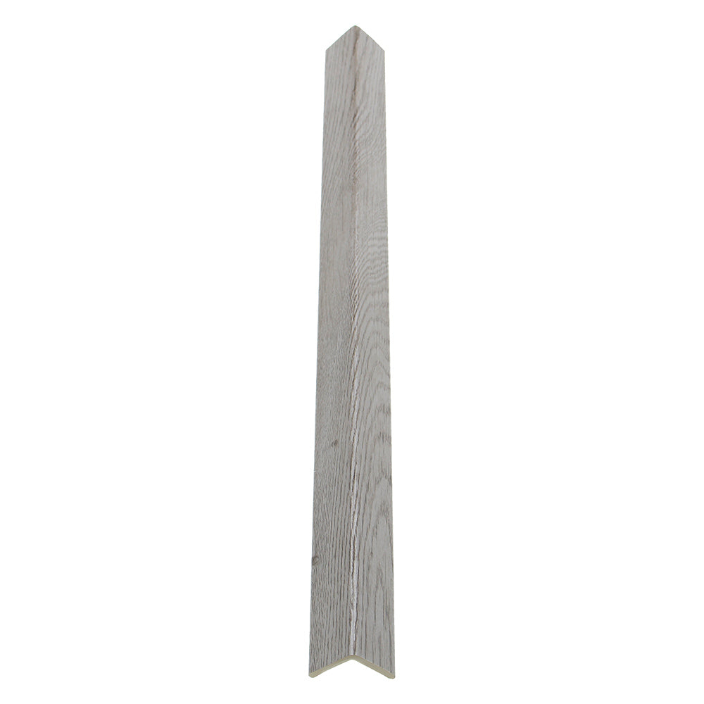 WPC Corner Trim Wall Panel, Natural Grey