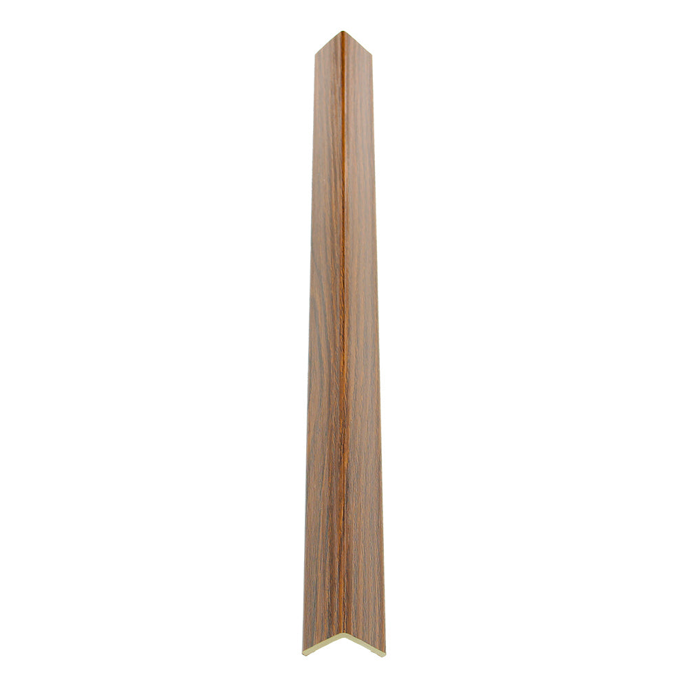 WPC Corner Trim Wall Panel in Walnut 2