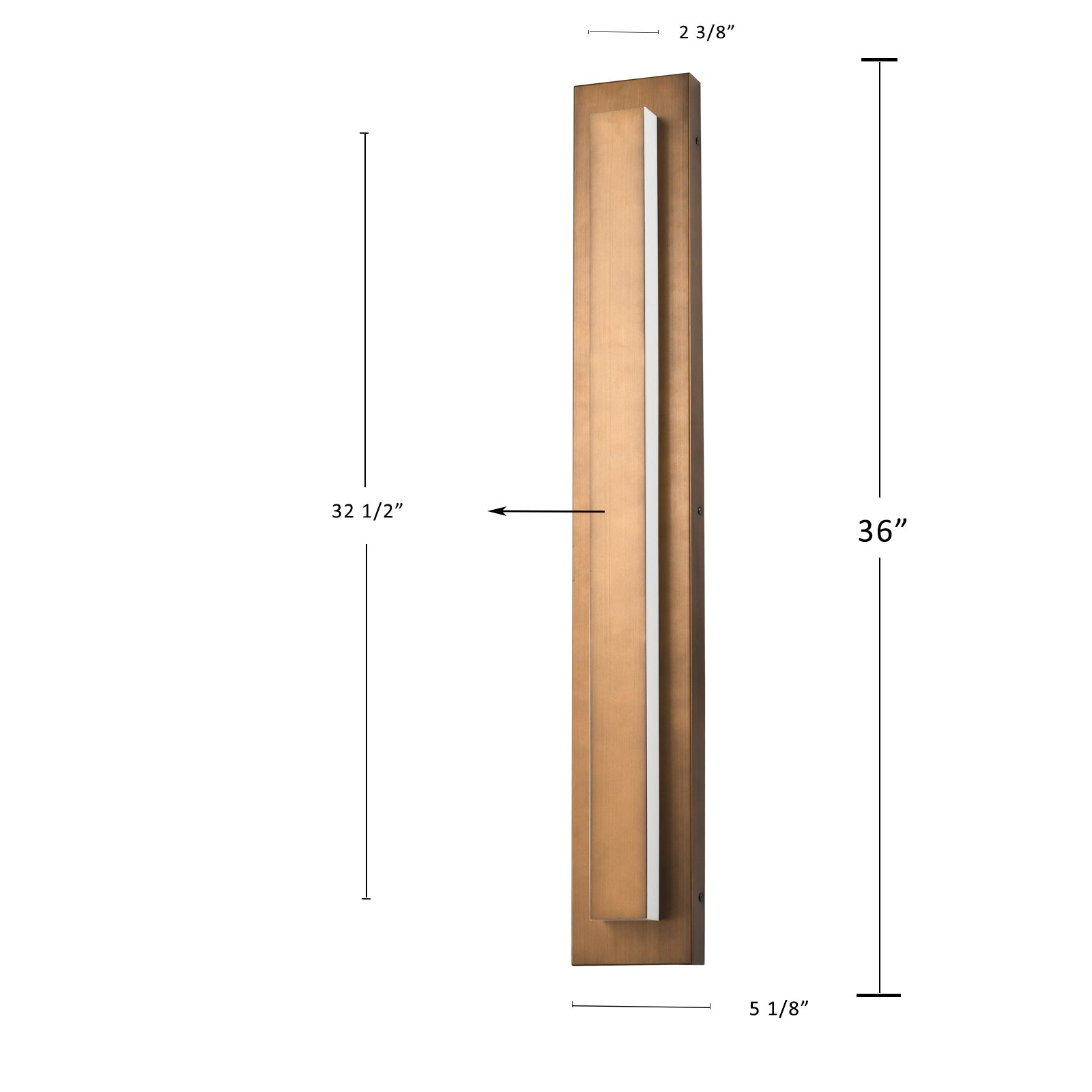 Votum LED light size