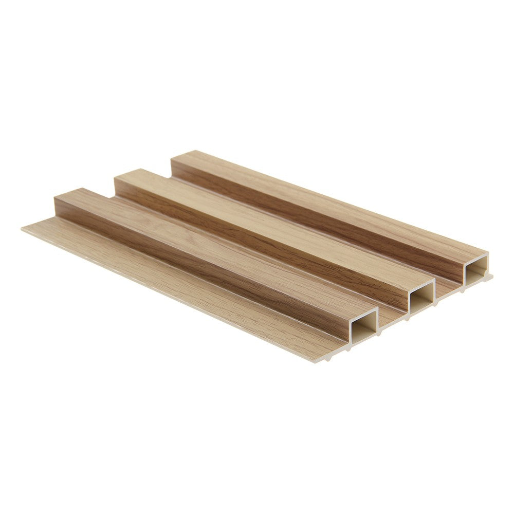 WPC Fluted Slat Wall Panel in Beech