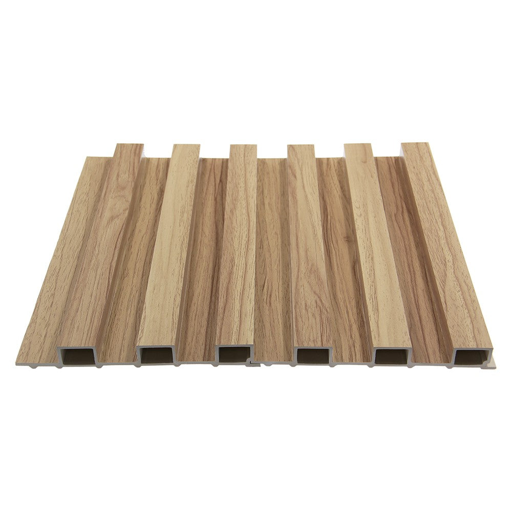 WPC Fluted Slat Wall Panel, Beech