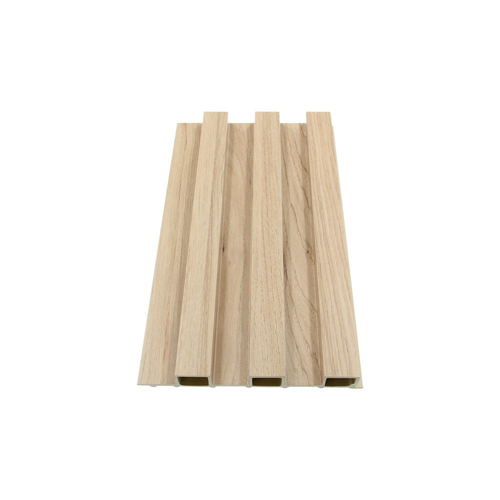 WPC Fluted Slat Wall Panel Butternut 2