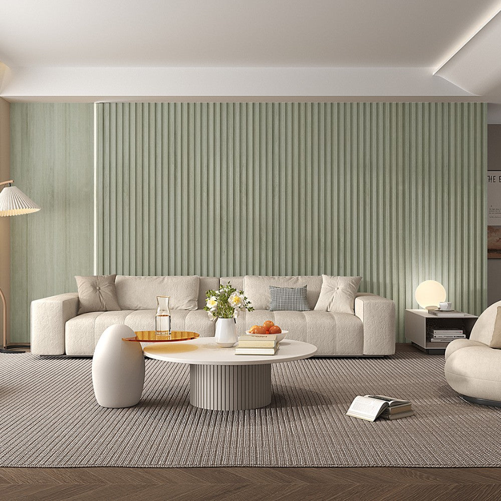 WPC Fluted Slat Wall Panel Space Grey