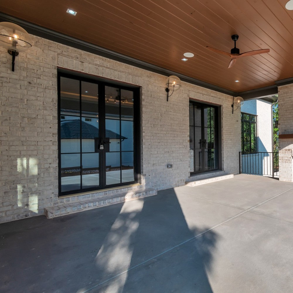 Modern Exterior Double Metal Door