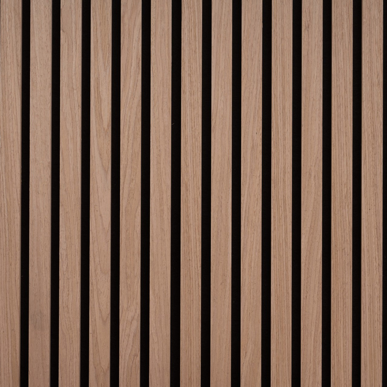 Luxury Acoustic Wall Panel, Raw White Oak