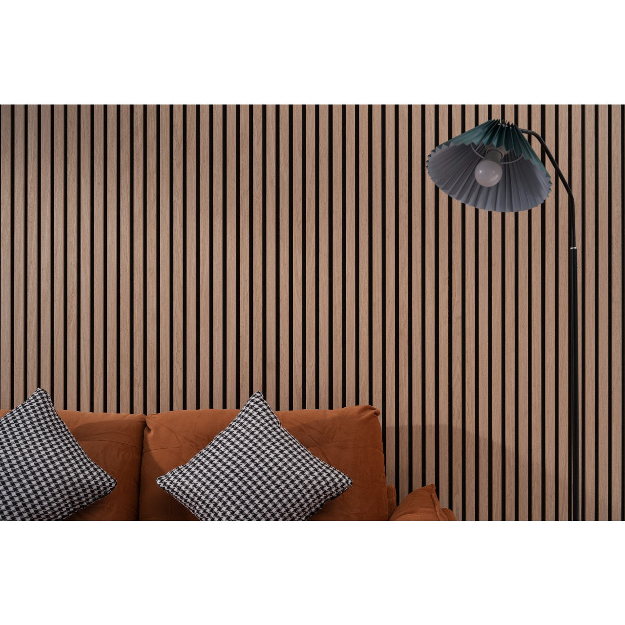 Luxury Acoustic Wall Panel, Raw White Oak