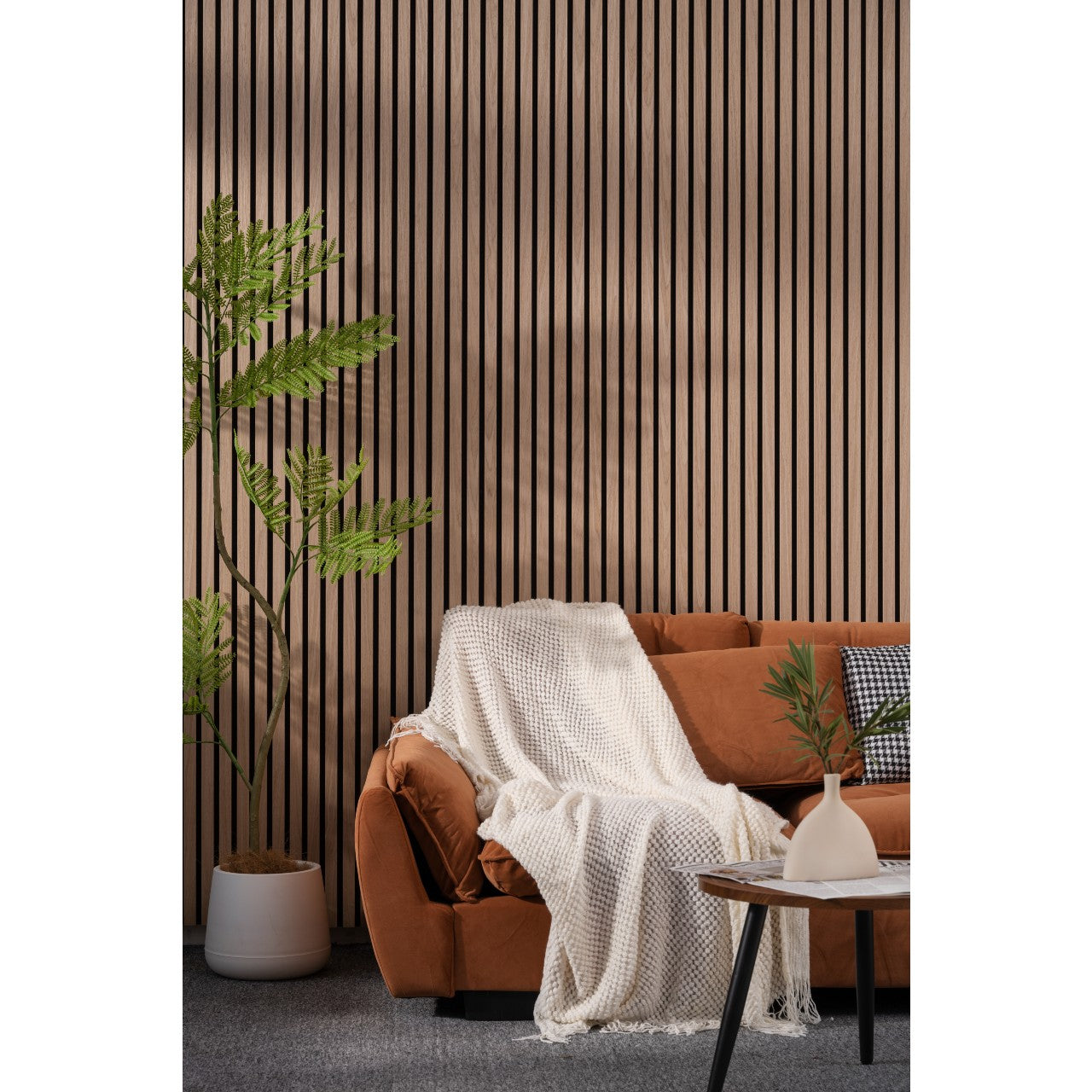 Wall Panel in Raw White Oak