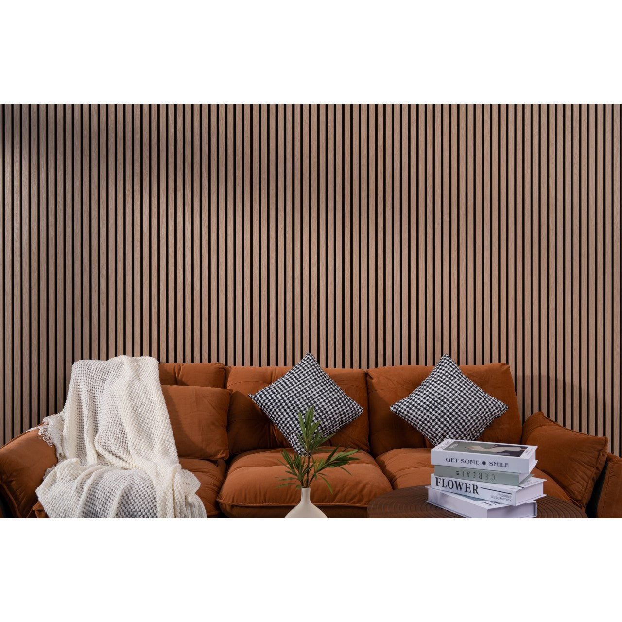 Luxury Acoustic Wall Panel Raw White Oak