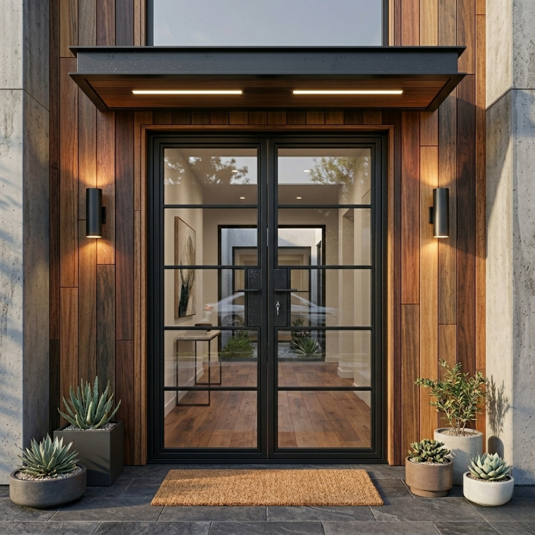 Lite 5 - Double | Steel French Door