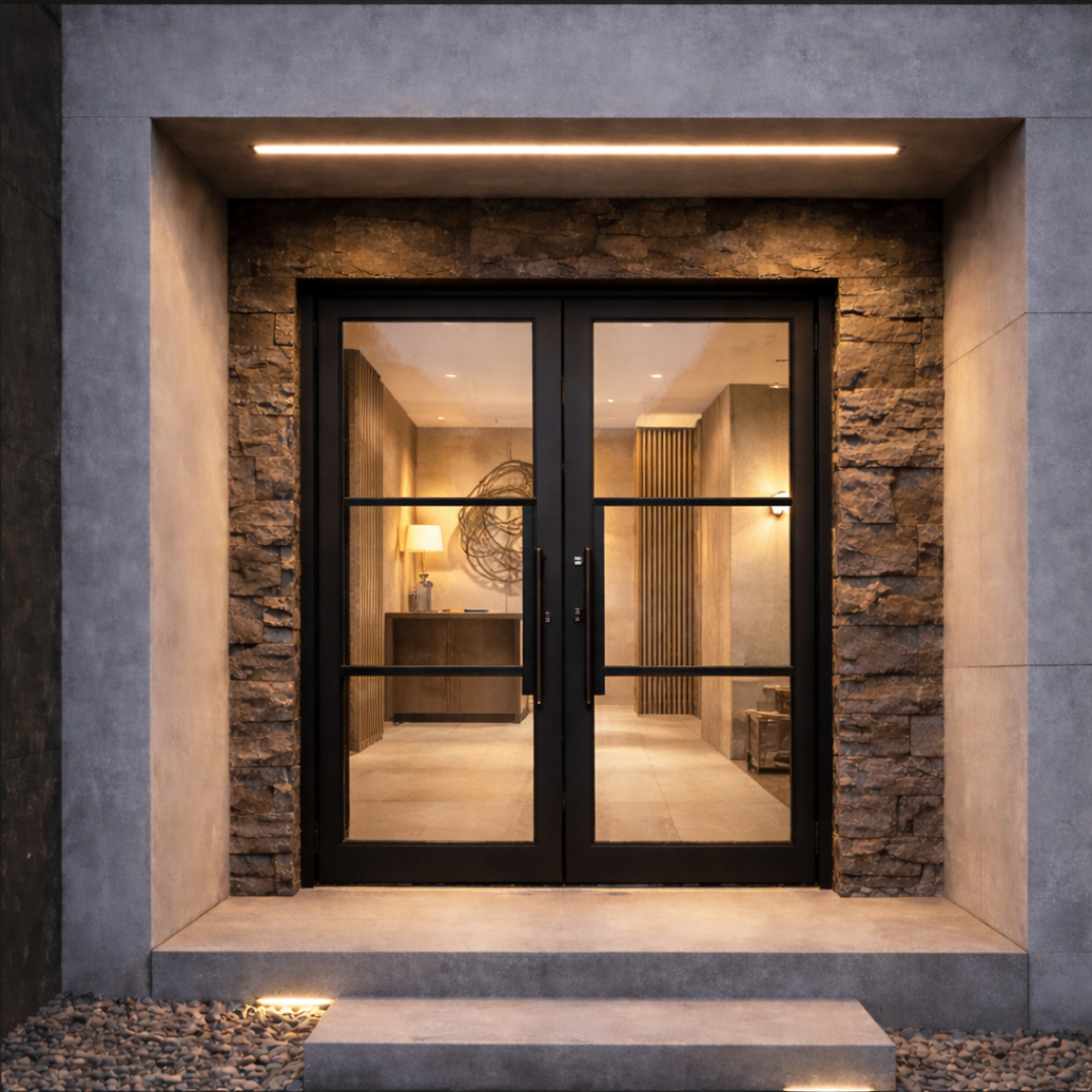 Lite 3 - Double | Steel French Door