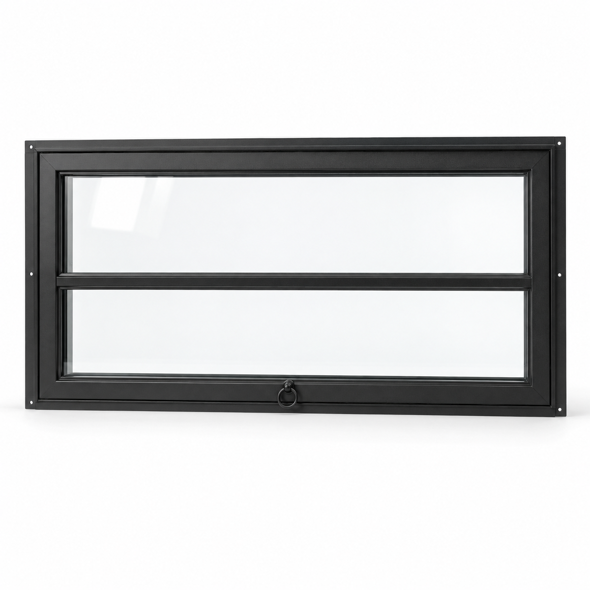 2 Lite Awning Steel Window — white-background product visualization