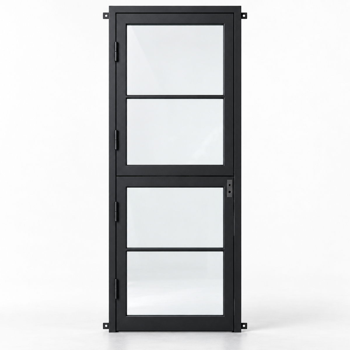 4 Lite Single Dutch Steel Door — studio AI-generated design visualization