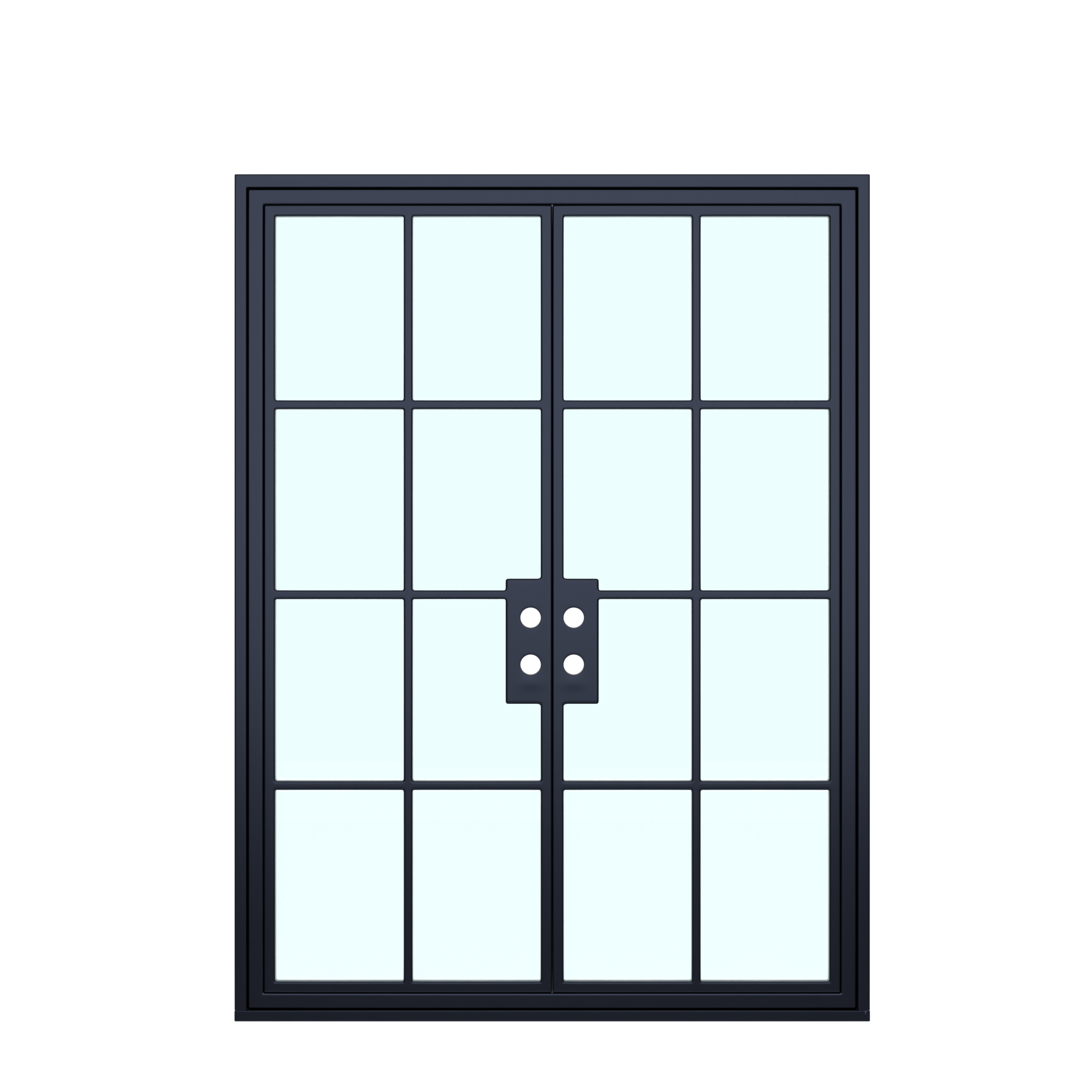Lite 8 - Double | Steel French Door 60 x 120"