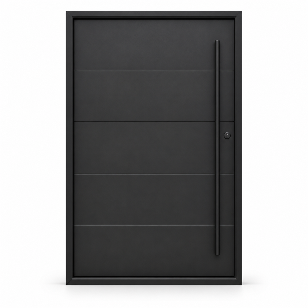Boston Pivot Steel Door on a white background — product visualization