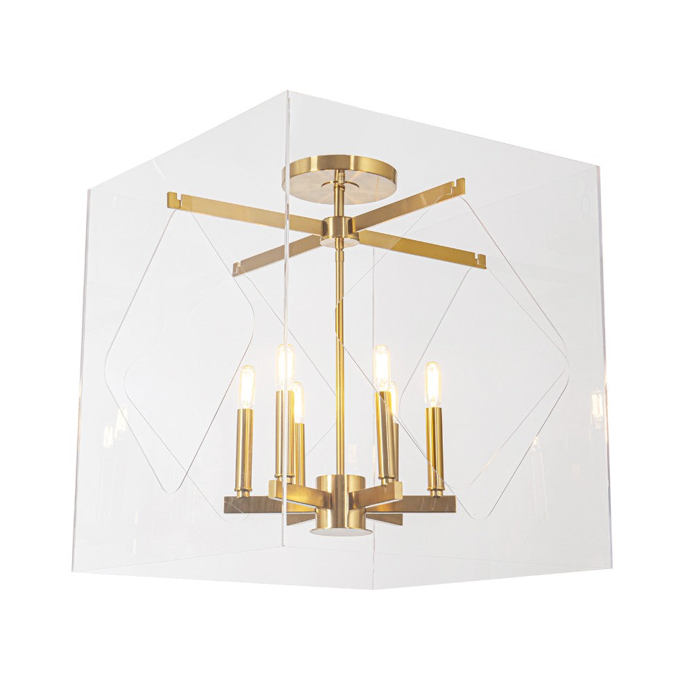 Venice Box Cieling Light (13.25")