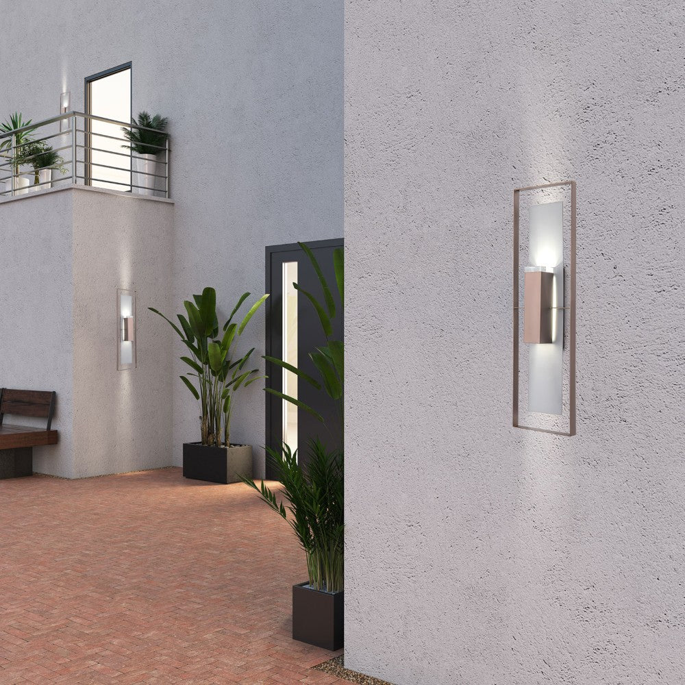 Windfall Wall Mounted Modern Outdoor Light (34")