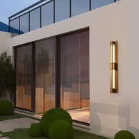 Forthesia Bronze Large Led Outdoor Wall Scones