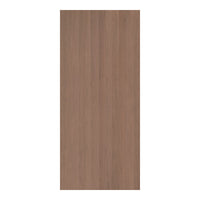Natural Veneered Wall Panel Black Walnut with Brown Cathedral Grain 3