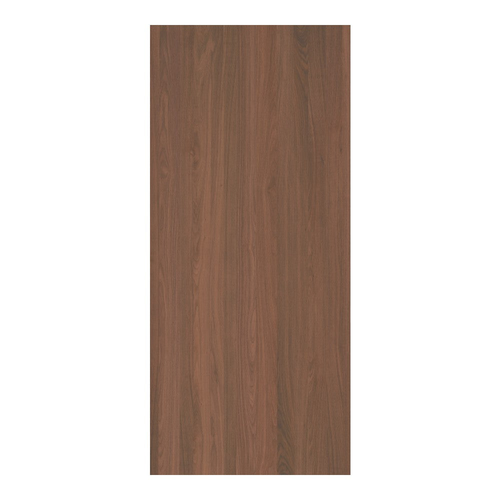 Natural veneered, black walnut with bronze cathedral grain