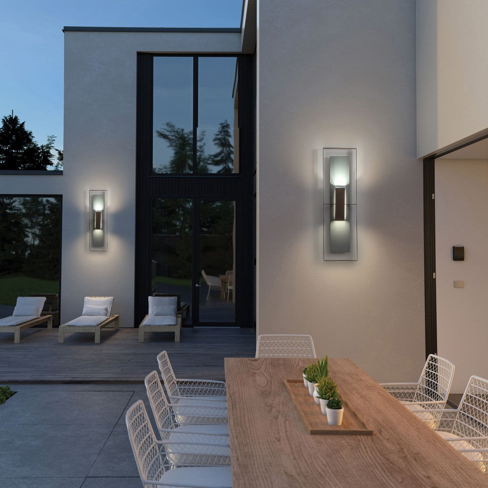 Windfall Wall Mounted Modern Outdoor Light (34")