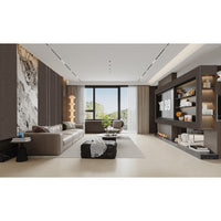 Natural Veneered Wall Panel White Oak with Black Cathedral Grain 2