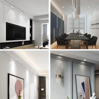 Recess LED Lights – Energy-Efficient & Dimmable Recessed Lighting (4-Pack)