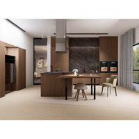 Natural Veneered Wall Panel Black Walnut with Bronze Cathedral Grain 2