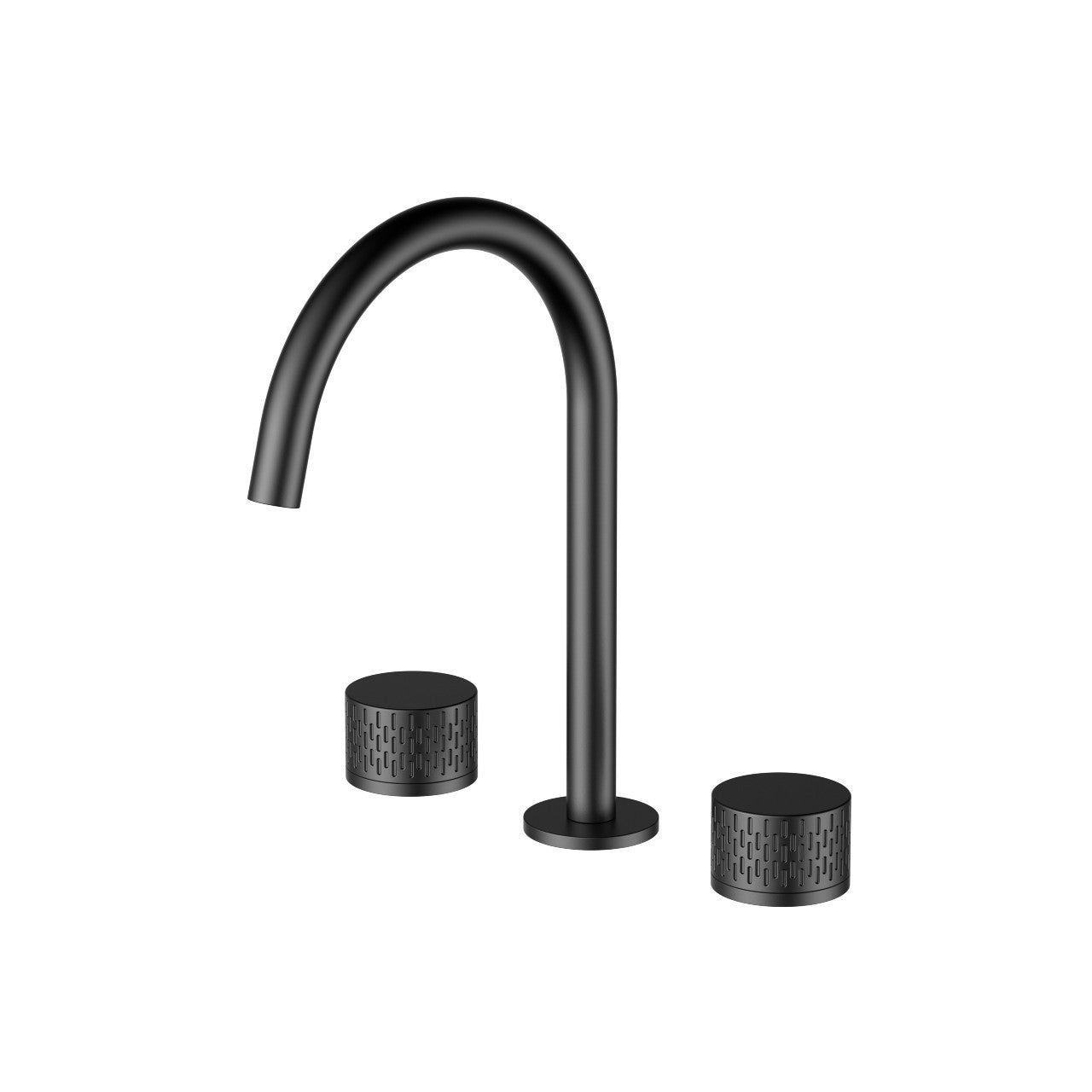 Dilusso Lexia 1.2 GPM Widespread Bathroom Faucet, Matte Black