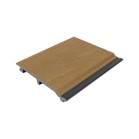 Small Exterior Shiplap Cladding Wall Panel Brown Teak