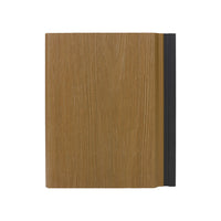 Exterior Shiplap Cladding Wall Panel Brown Teak
