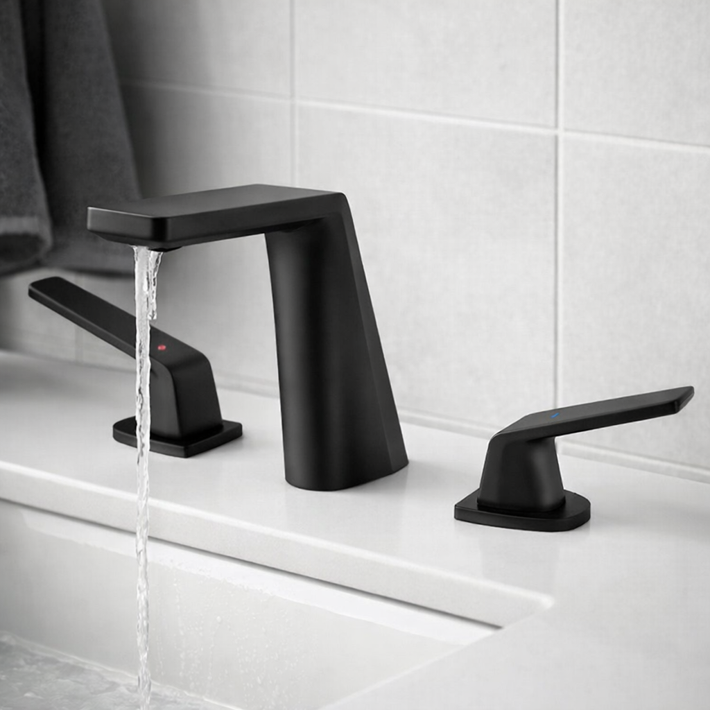 Dilusso Wilson Bridge Kitchen Faucet, Matte Black