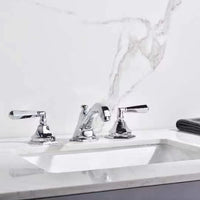 Chrome Bathroom Faucet Dilusso Paulson 1.5 GPM Widespread