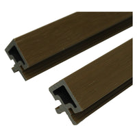 Fluted Panel Walnut Corner Trim 2
