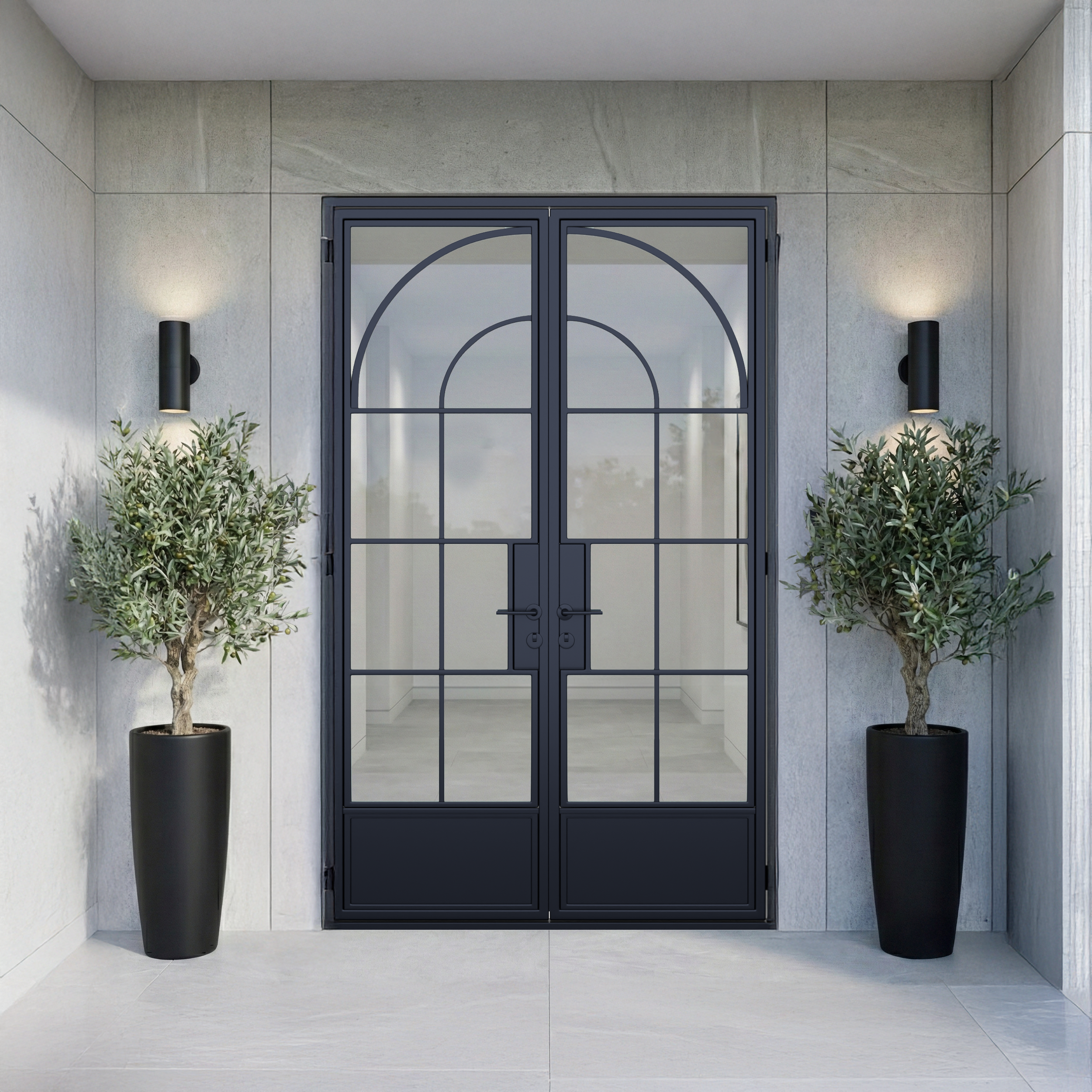 Cuivre Classic - Double | Steel Frecnh Door