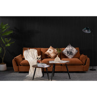 Luxury Acoustic Wall Panel, Dark Ebony