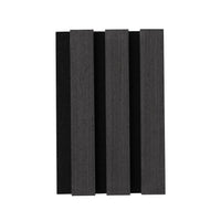 Luxury Acoustic Wall Panel in Dark Ebony