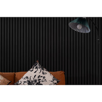 Luxury Acoustic Wall Panel, Dark Ebony