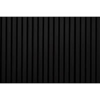 Luxury Acoustic Wall Panel, Dark Ebony