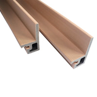 Teak Edge Fluted Panel