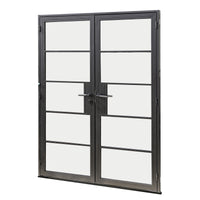 image of 5 Lite Double Steel Door (60x96")